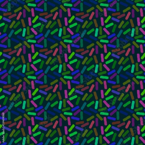 Sugar sprinkles seamless birthday cake pattern for wrapping and kids clothes print and holidays and fabrics and kitchen