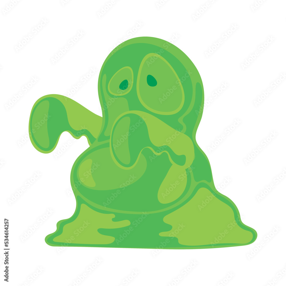 halloween jelly monster character halloween jelly monster character