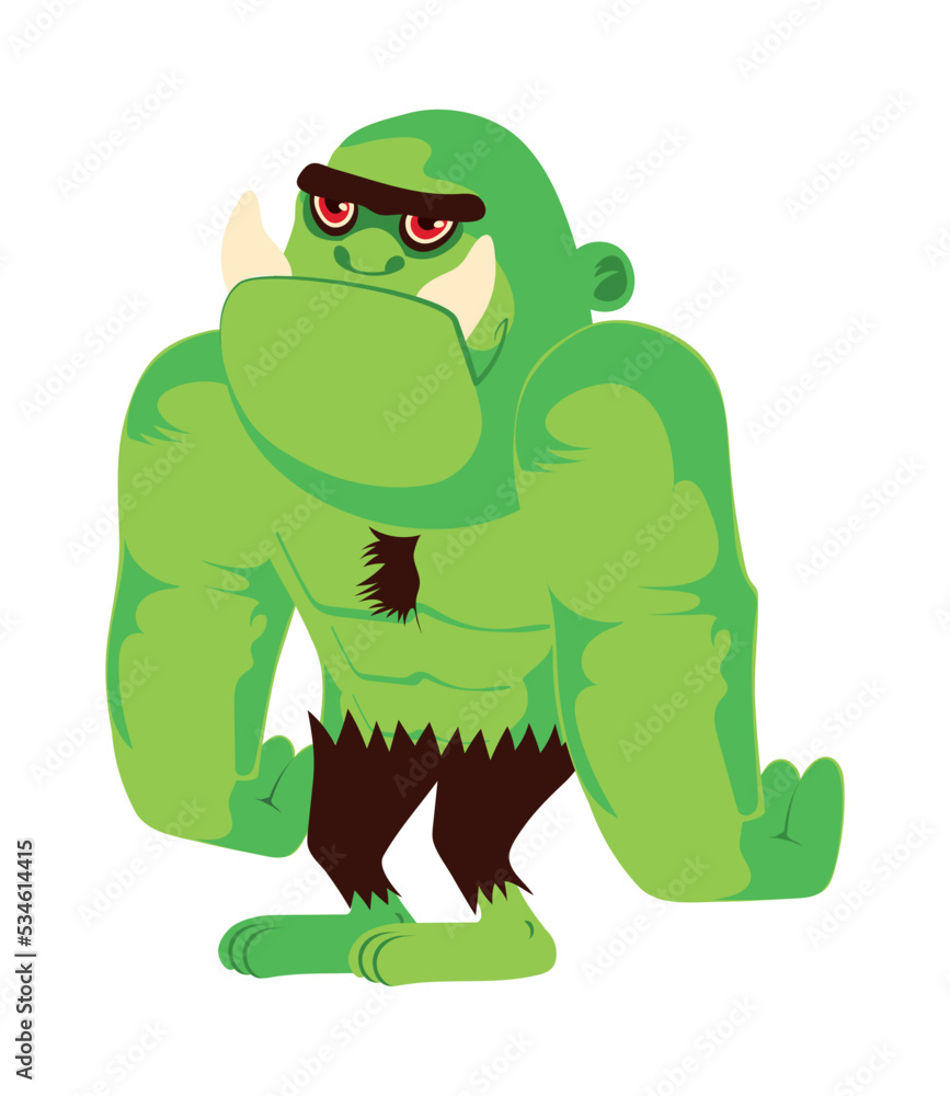 Obraz premium halloween monster character