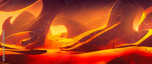 Artistic concept painting of a abstract background illustration.