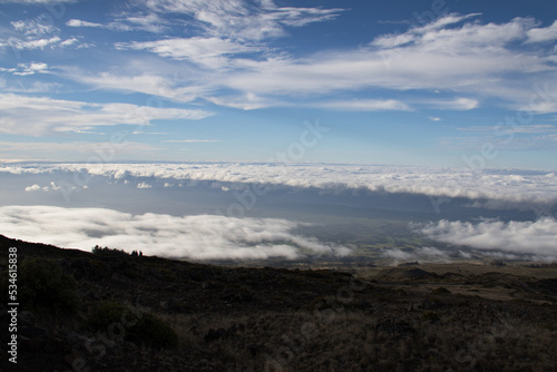 Fototapeta Naklejka Na Ścianę i Meble -  Clouds Over The Island
