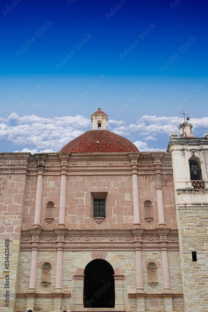 San Pablo Church at Mitla, Oaxaca, Mexico