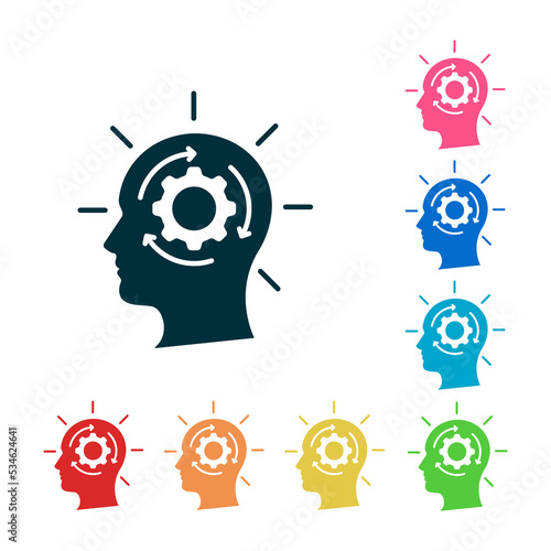 Realization icon. Simple creative element. Realization icon for templates, infographics, and banners