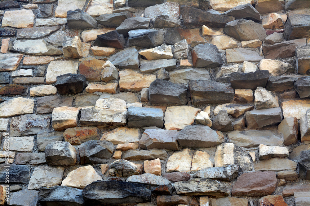 Texture of old stone wall as background, closeup Texture of old stone wall as background, closeup