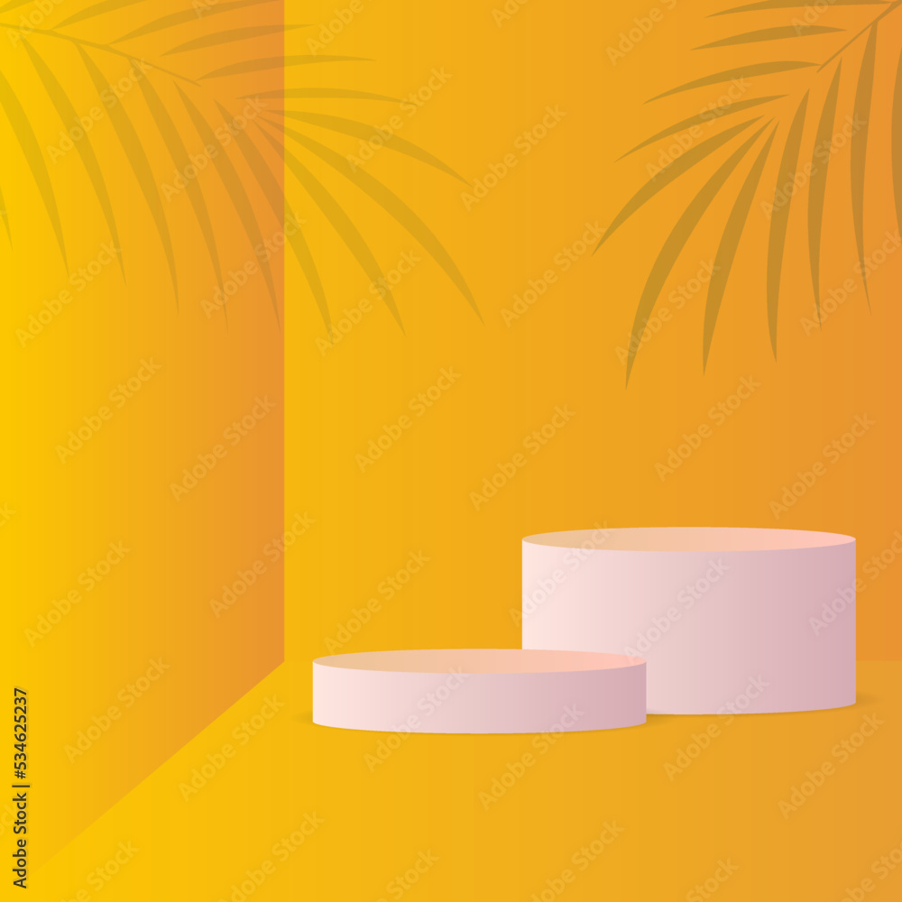 Vector illustration of 3d podium for display of beauty products, fashion, shoes and other product brochures. to show 3d cosmetic products. Show off the stage on the podium Vector illustration of 3d podium for display of beauty products, fashion, shoes and other product brochures. to show 3d cosmetic products. Show off the stage on the podium