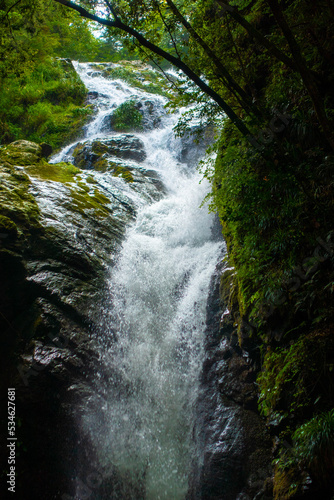 百間滝の流れ込み
