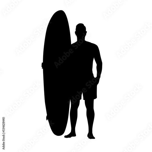Surfer Silhouette