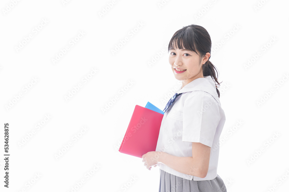 テキストを持つ学生 テキストを持つ学生