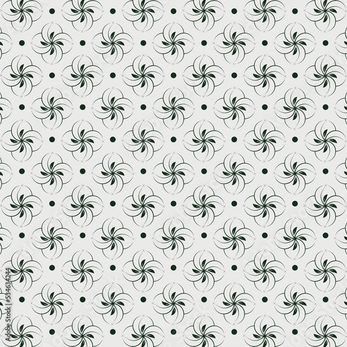 Abstract geometric vector seamless pattern. Repeating geometric shapes.