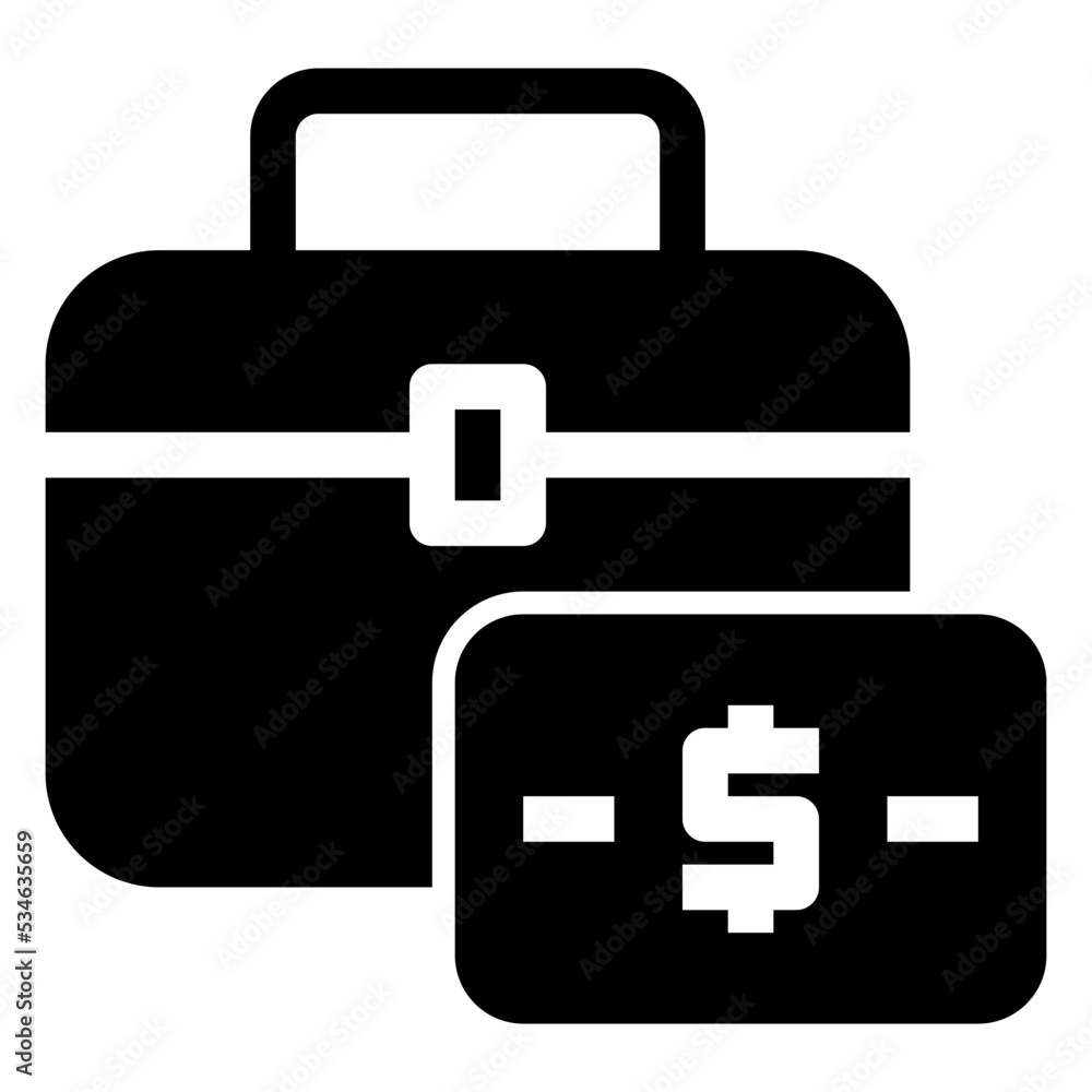 Briefcase Icon Glyph Briefcase Icon Glyph