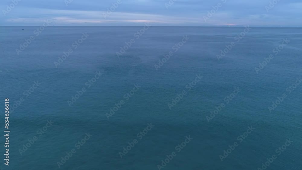 Blue sea water surface, Dynamic shot Aerial view of blue sea surface background Blue sea water surface, Dynamic shot Aerial view of blue sea surface background