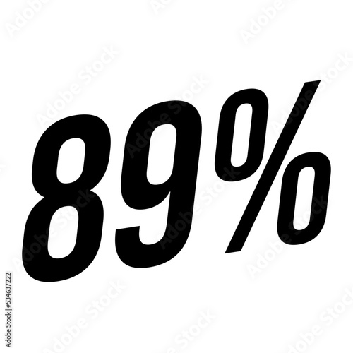 89% icon