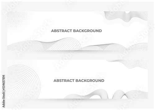 abstract monochrome background with line wave