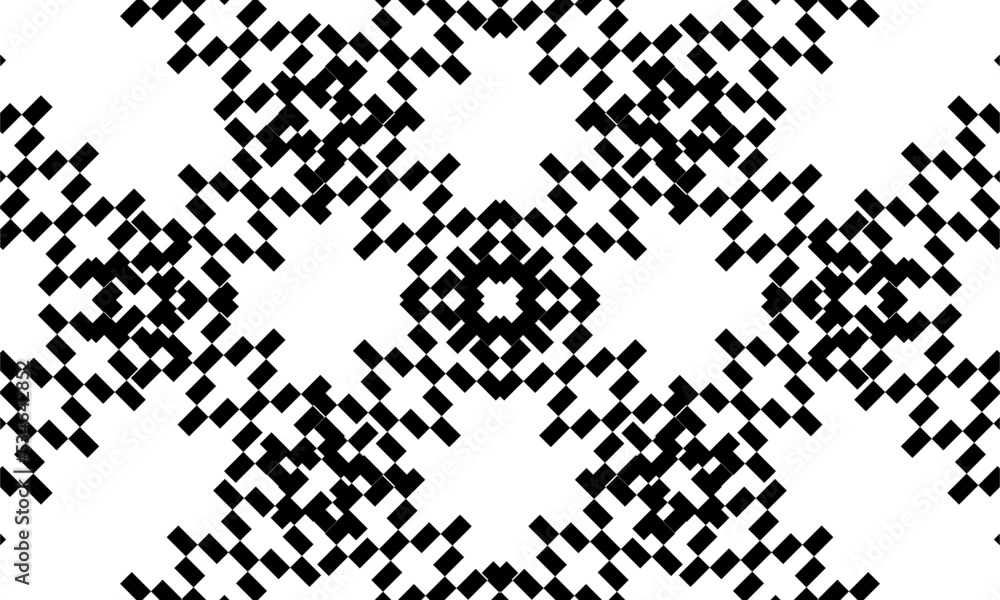 Seamless Motif Pattern Arranged of Rectangle Composition for Ornate, Decoration, Background, Website or Graphic Design Element. Vector Illustration Seamless Motif Pattern Arranged of Rectangle Composition for Ornate, Decoration, Background, Website or Graphic Design Element. Vector Illustration