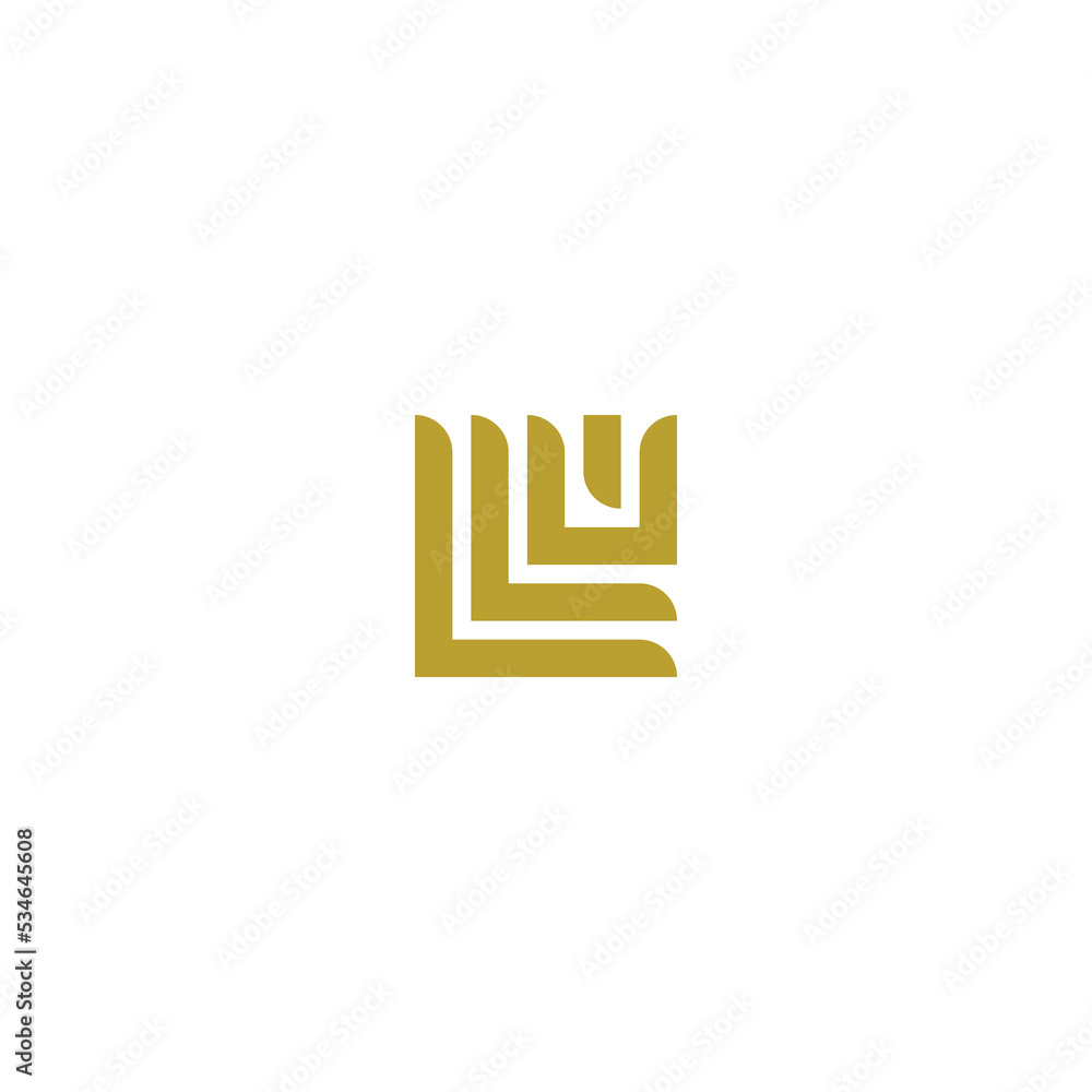 Initial logo LLW. Simple and modern logo design Initial logo LLW. Simple and modern logo design