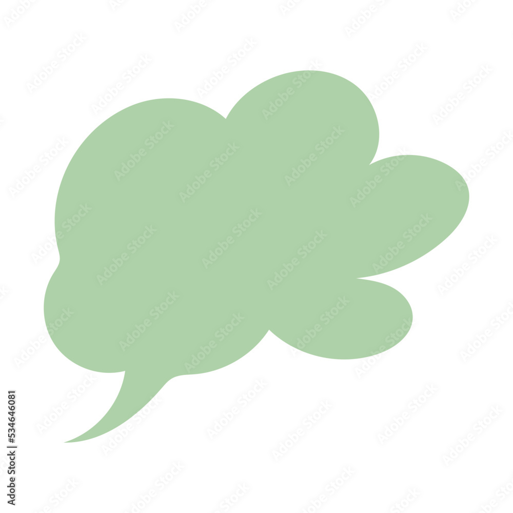 Obraz premium cartoon bubble chat