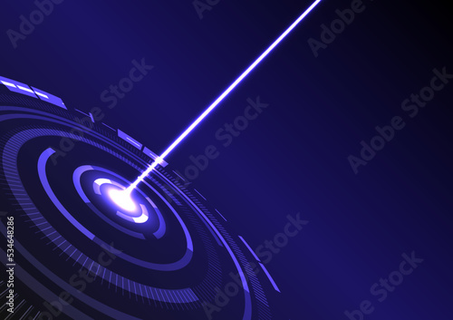 The abstract light blue color of futuristic digital technology. Abstract background for text. Eps10 vector