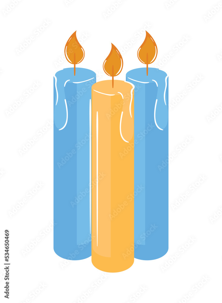 burning candles light burning candles light