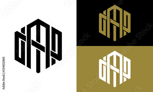 letter mn logo design