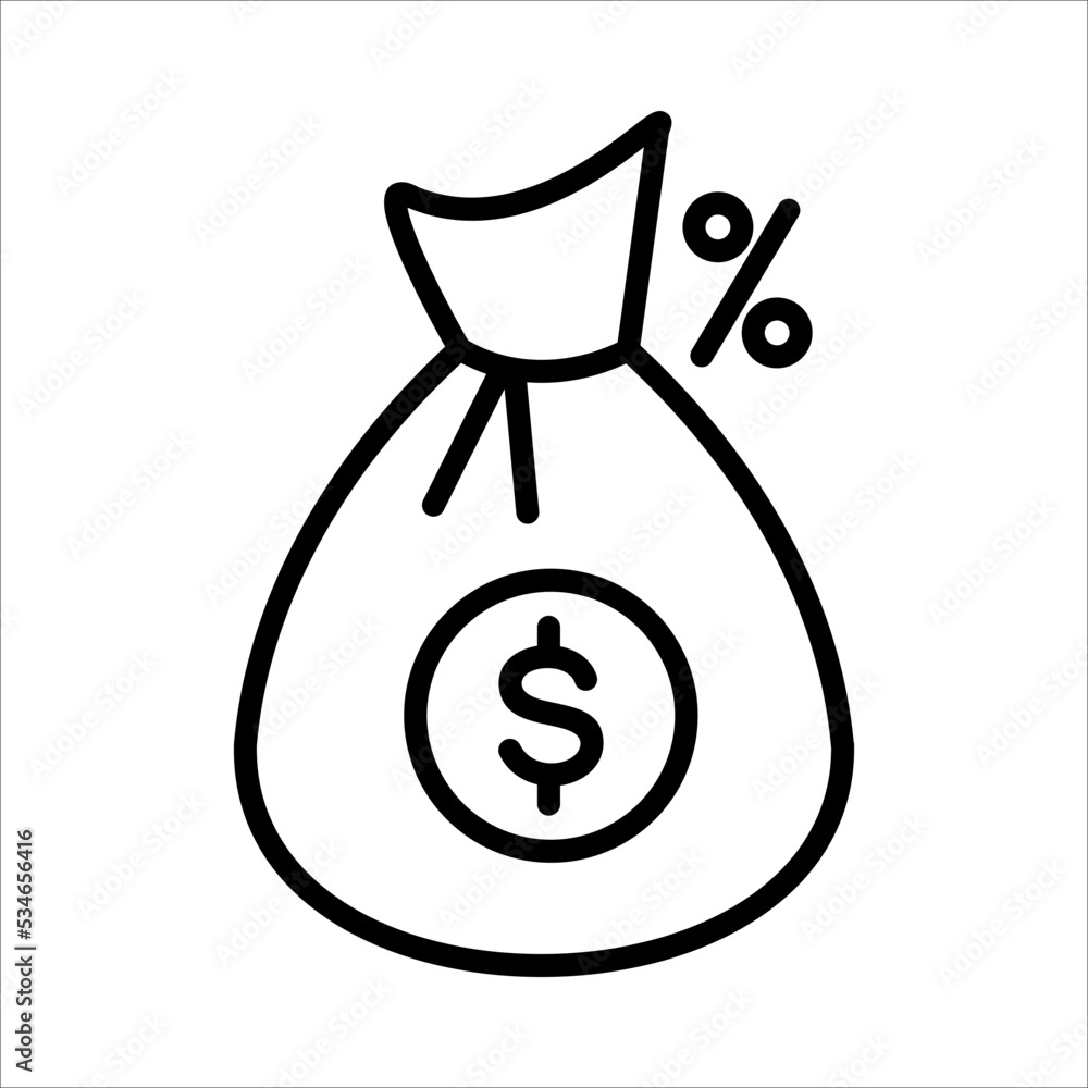 Money Bag Icon Logo Design Vector Template Illustration Sign And Symbol Pixels Perfect Money Bag Icon Logo Design Vector Template Illustration Sign And Symbol Pixels Perfect