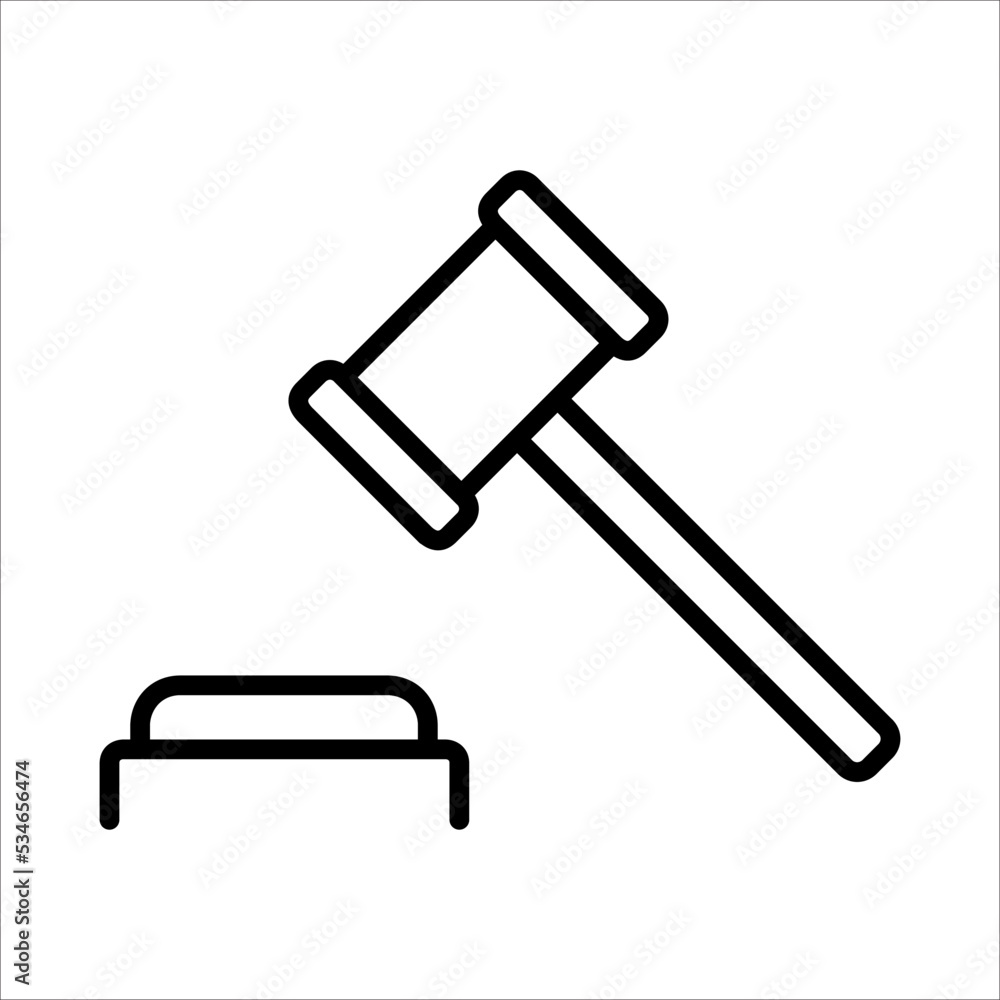 Legal, Lawyer, Gavel Icon Logo Design Vector Template Illustration Sign And Symbol Pixels Perfect Legal, Lawyer, Gavel Icon Logo Design Vector Template Illustration Sign And Symbol Pixels Perfect