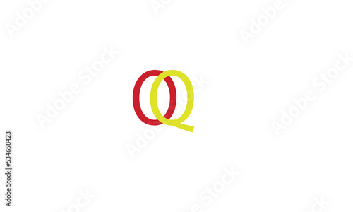 OQ LOGO DESIGN QO COLOURFUL STYLE