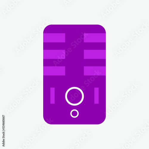 CPU Icon Vector Template For Web, Computer And Mobile App