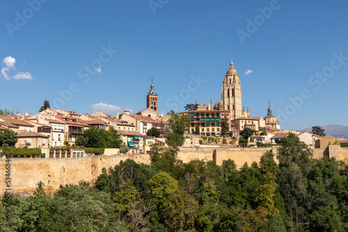 Catedral de Santa Maria de Segovia in the historic city of Segovia, Castilla y Leon, Spain