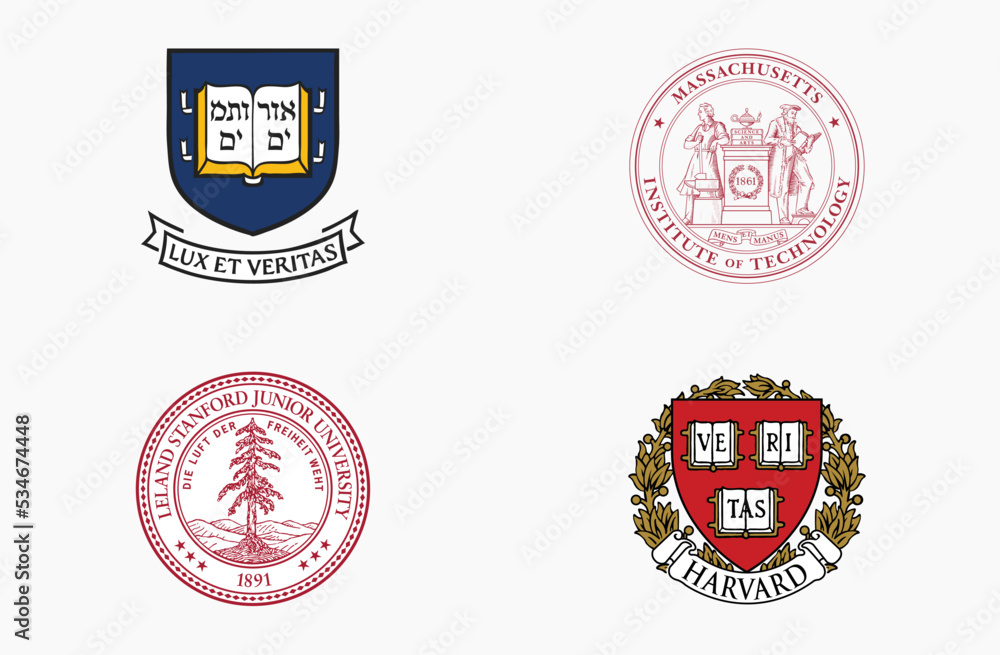 Best Global Universities Rankings logo collection, Harvard University