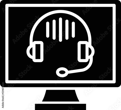 Call centre Vector Icon
