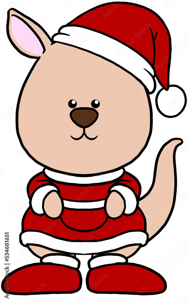 cute christmas cartoon animal character clipart colorful cute christmas cartoon animal character clipart colorful