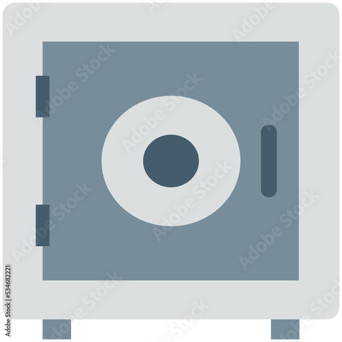 Locker Colored Vector Icon
