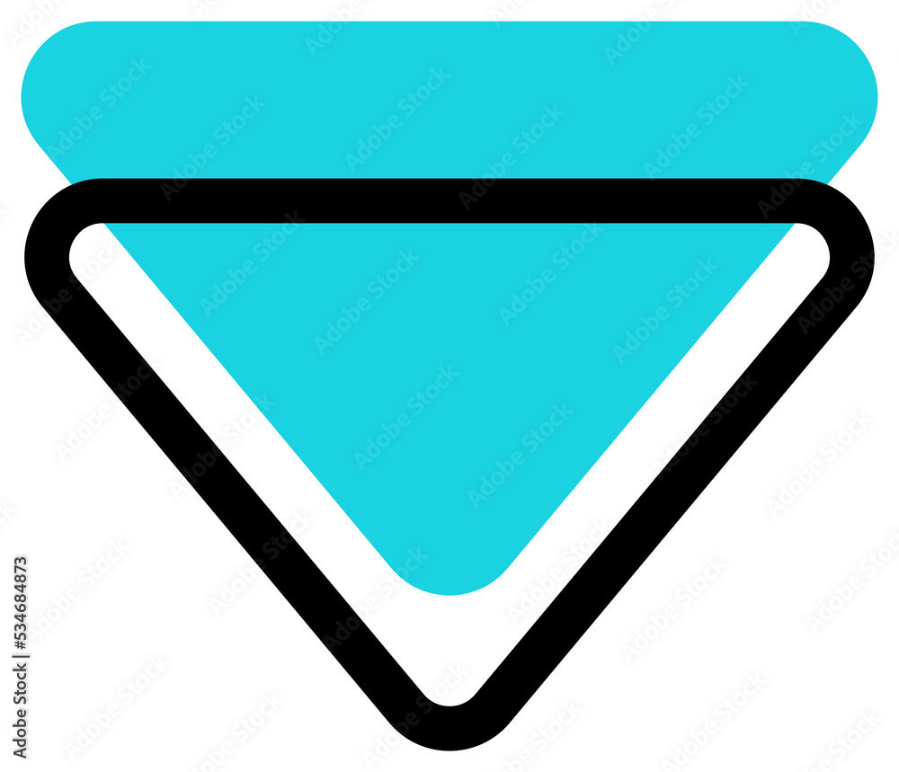 Geometric abstract, flat design element. PNG with transparent background. Geometric abstract, flat design element. PNG with transparent background.