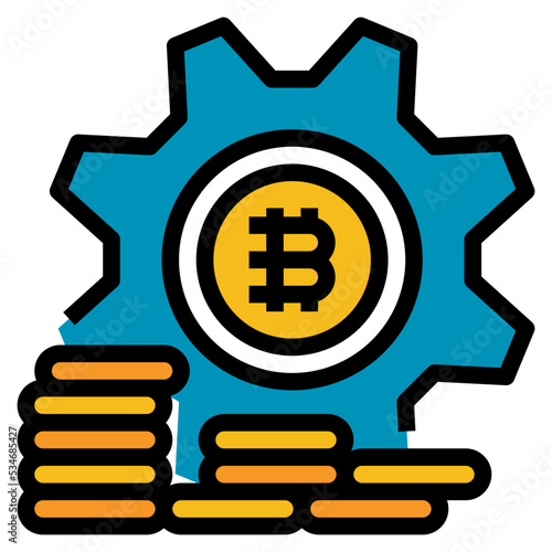 hash Filled Outline icon