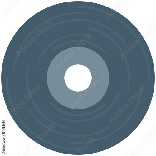 CD Colored Vector Icon