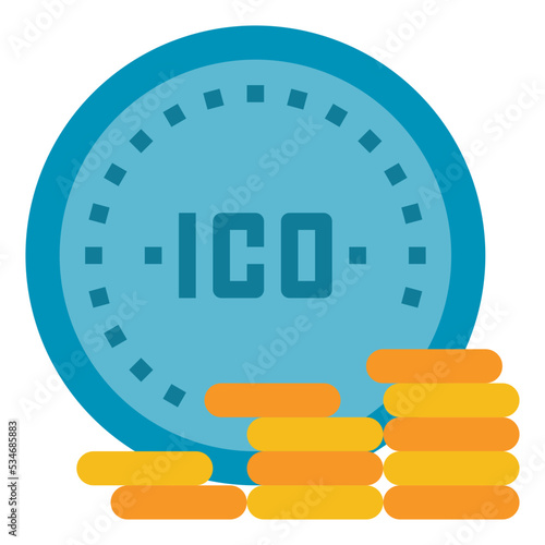 Ico flat icon