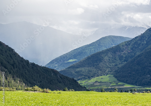 landscape in South Tyrol, Italy