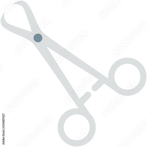 Scissor Colored Vector Icon