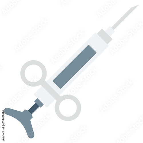 Injection Colored Vector Icon