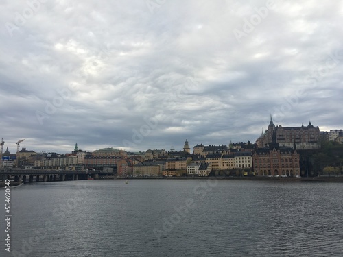 view of the city Stockholm, Sweden © Sabineyro