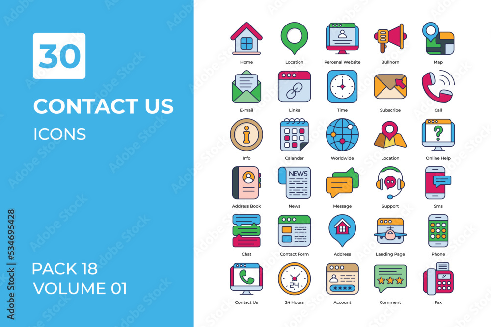 contact us icons collection. contact us icons collection.