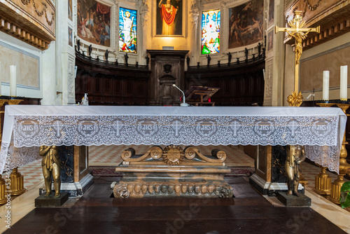 Recanati. Marche. The cathedral of San Flaviano photo