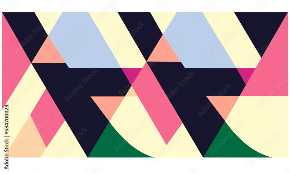 Obraz premium abstract geometric background