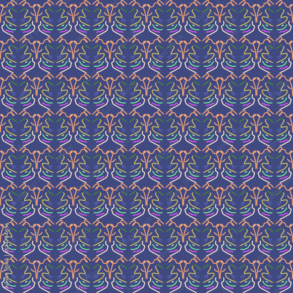 pattern design with abstract ornament motif pattern design with abstract ornament motif