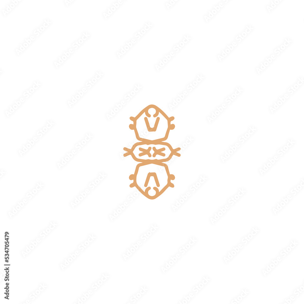 company logo with abstract shape company logo with abstract shape