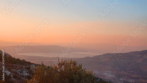 Sunsets in Gadara, Jordan