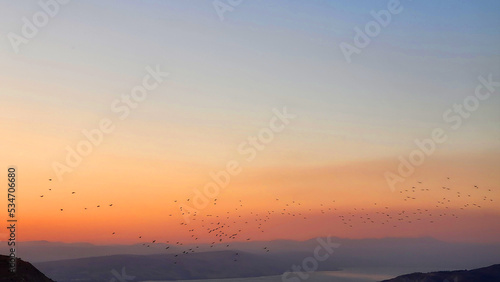 Sunsets in Gadara, Jordan