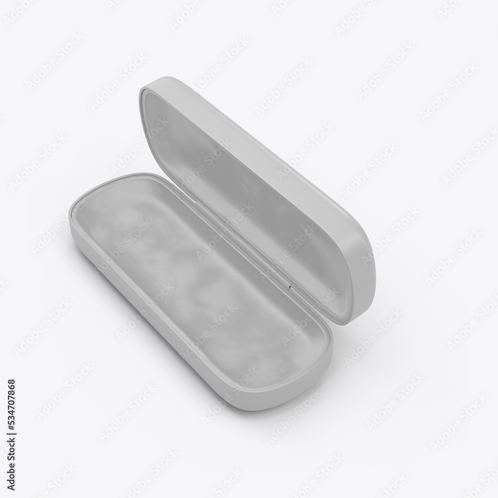 Glasses Case Mockup. 3D render Glasses Case Mockup. 3D render
