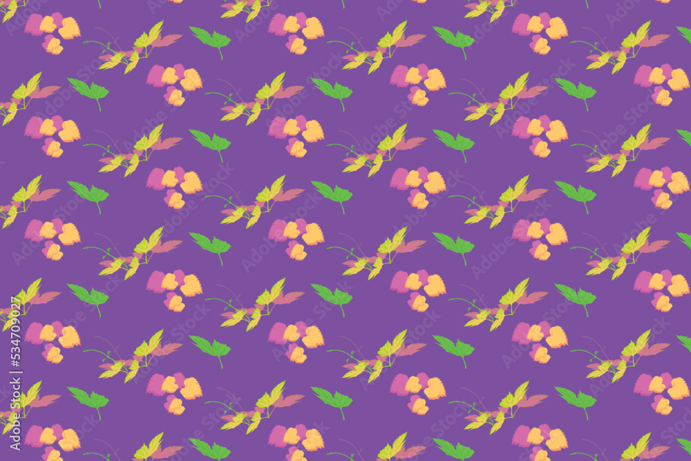 Foliage pattern Foliage pattern