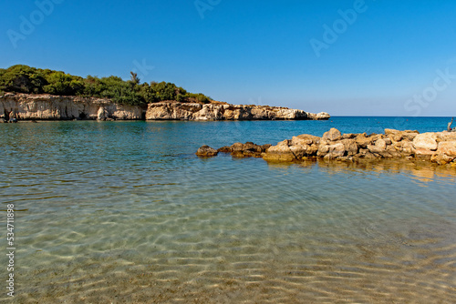 Der Strand von Paralimni auf Zypern photo